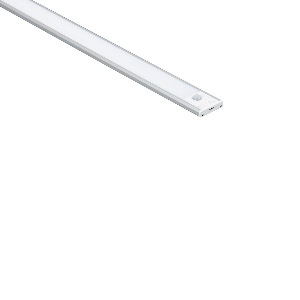 Pultmegvilágító Lámpa 80cm - szürke, fém (80cm)