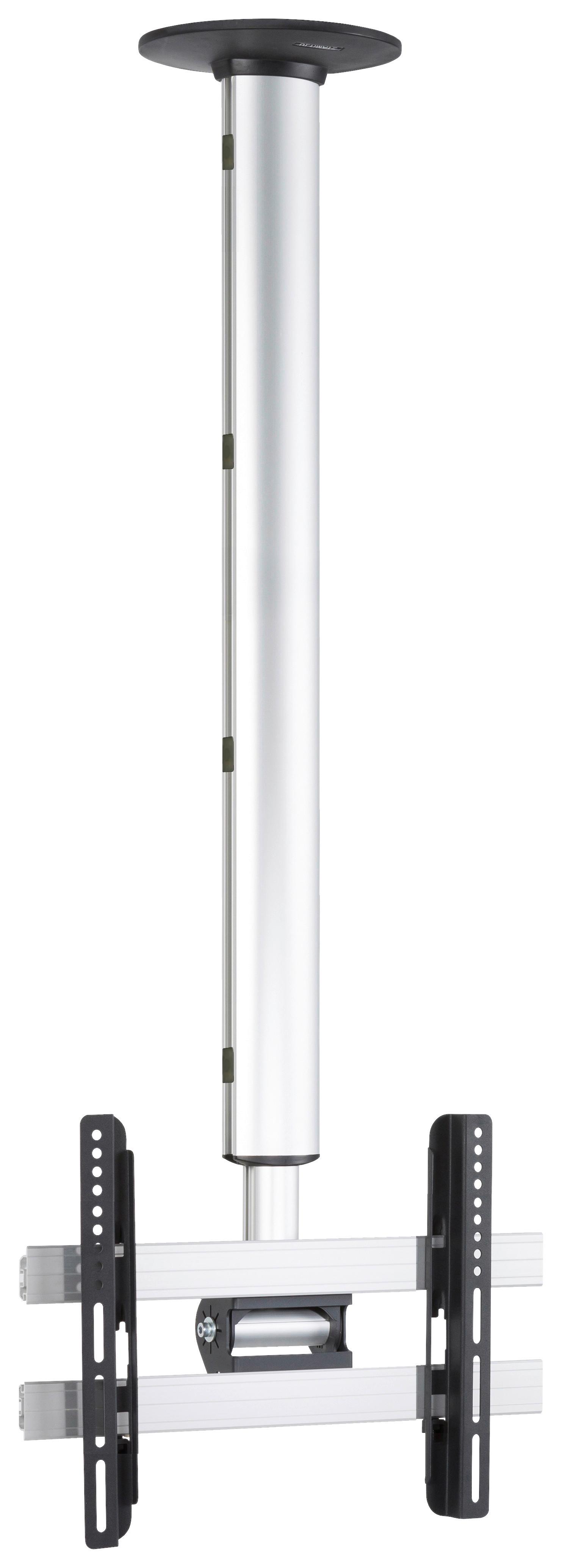 TV- Halterung cm Silberfarben B: 42 cm - Silberfarben, MODERN, Metall (42/127/19cm) - MID.YOU