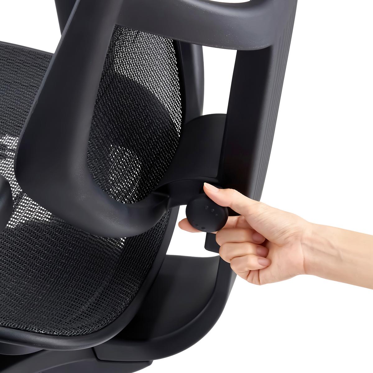 Drehstuhl Enjoy Ultra Gen Schwarz B: 71cm - Schwarz, MODERN, Kunststoff/Textil (71/140/70cm) - MID.YOU