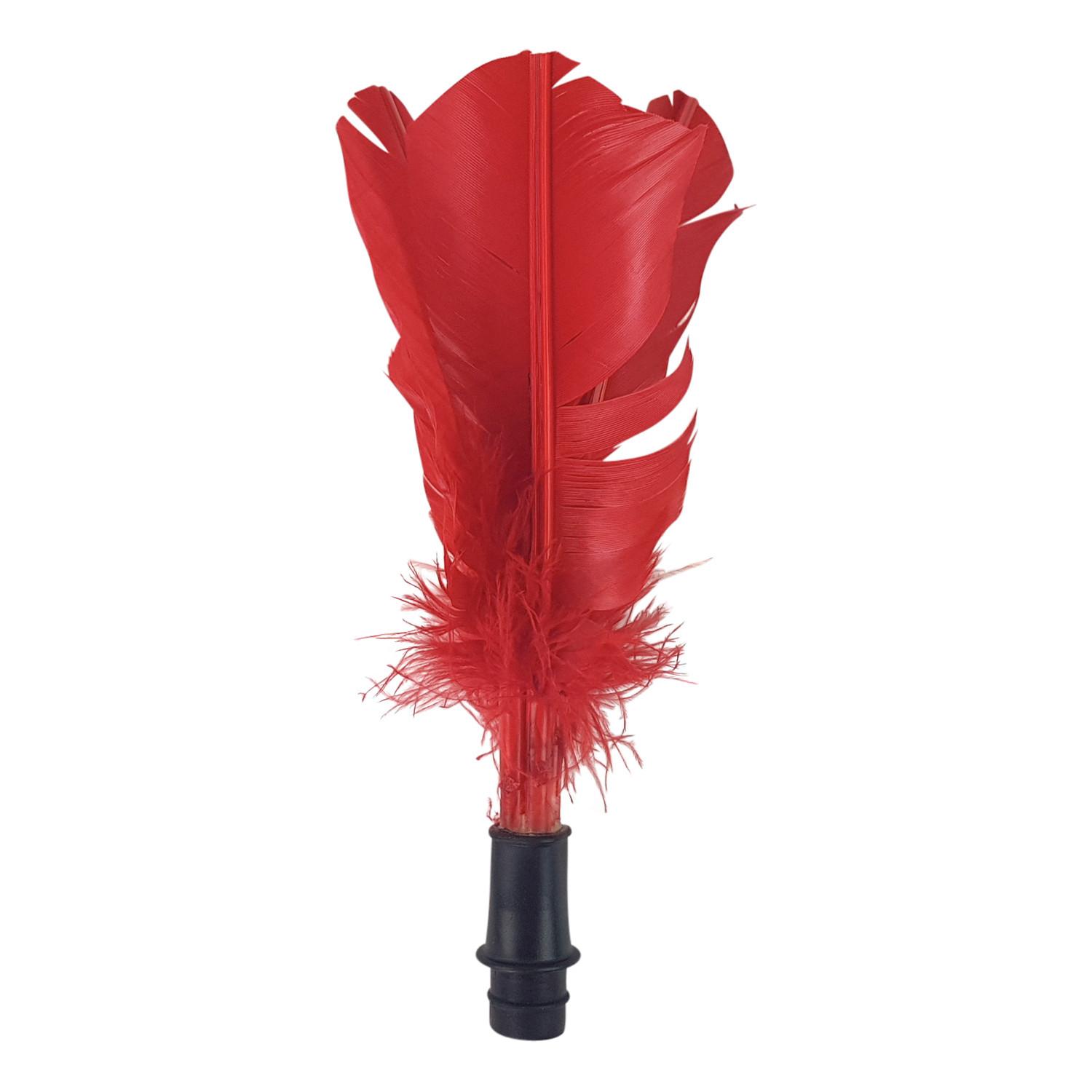 Federballset Indiaca Replacement Feathers - Rot, KONVENTIONELL, Kunststoff (9/9/20cm)