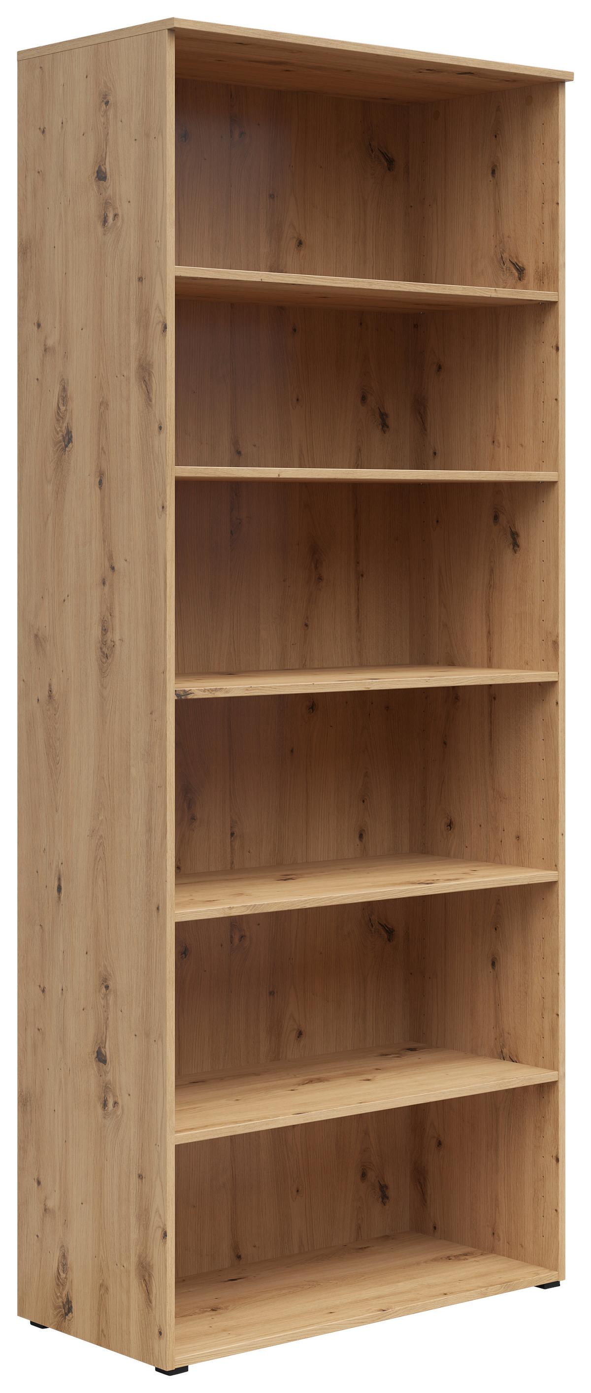 Polc Cabinet - Artisan tölgy, Modern, faalapú anyag (80/195/40cm)