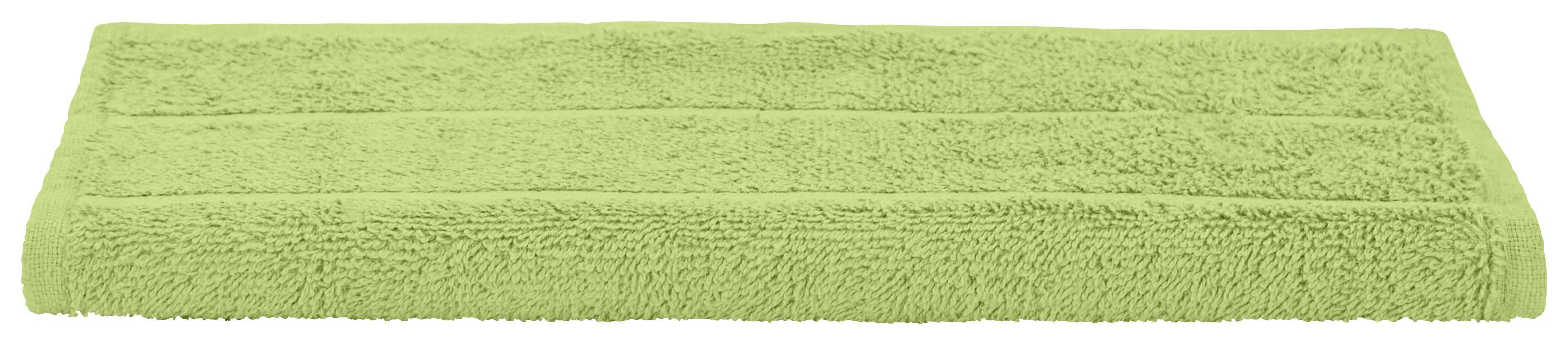 Gästehandtuch Liliane Baumwolle 420 G/m2 30x50 Cm - Grün, KONVENTIONELL, Textil (30/50cm) - Ondega