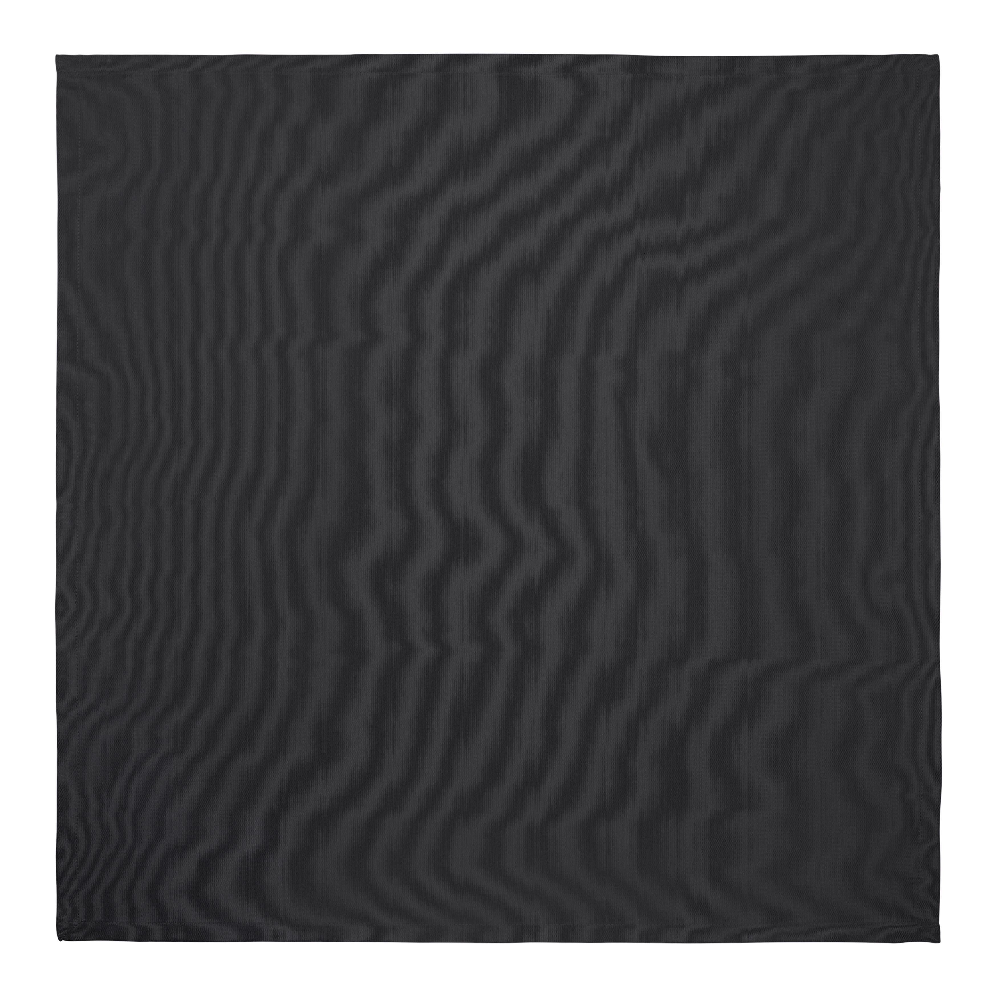 Ubrus Steffi, 80/80cm, černá - černá, textil (80/80cm) - Mary's