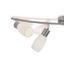 Deckenspot Brigitte - Nickelfarben, KONVENTIONELL, Glas/Metall (70,5/20,5/25,2cm) - Ombra Deckenspot Brigitte - Nickelfarben, KONVENTIONELL, Glas/Metall (70,5/20,5/25,2cm) - Ombra