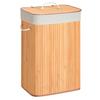 Wäschekorb Naturfarben B: 40 Cm - Naturfarben, Basics, Naturmaterialien/Holzwerkstoff (40/60/30cm)