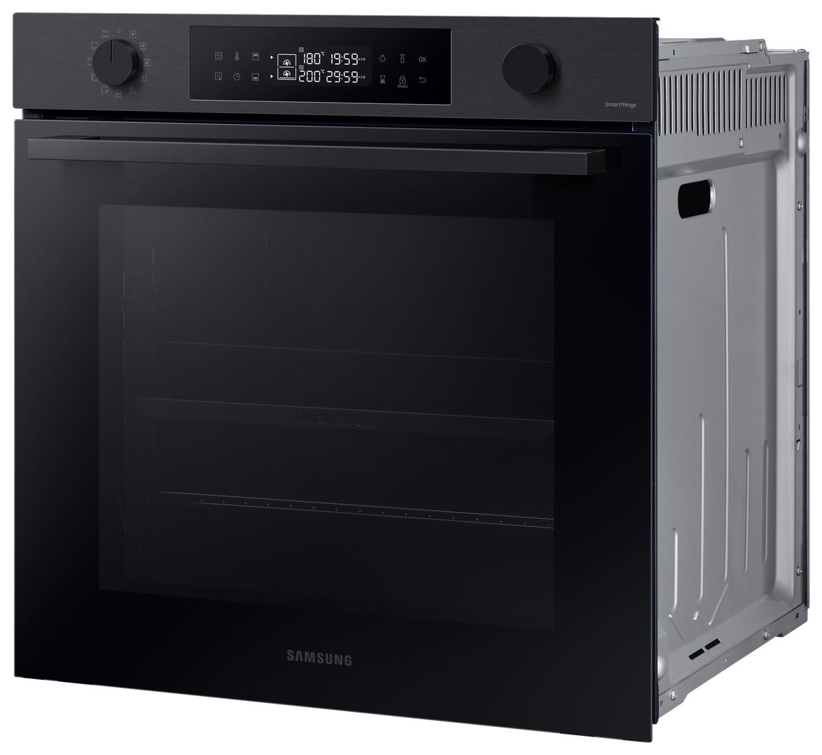 Backofen Nv7b4455uab/U3 - Schwarz, Design, Glas/Metall (59,5/59,5/57,1cm) - Samsung