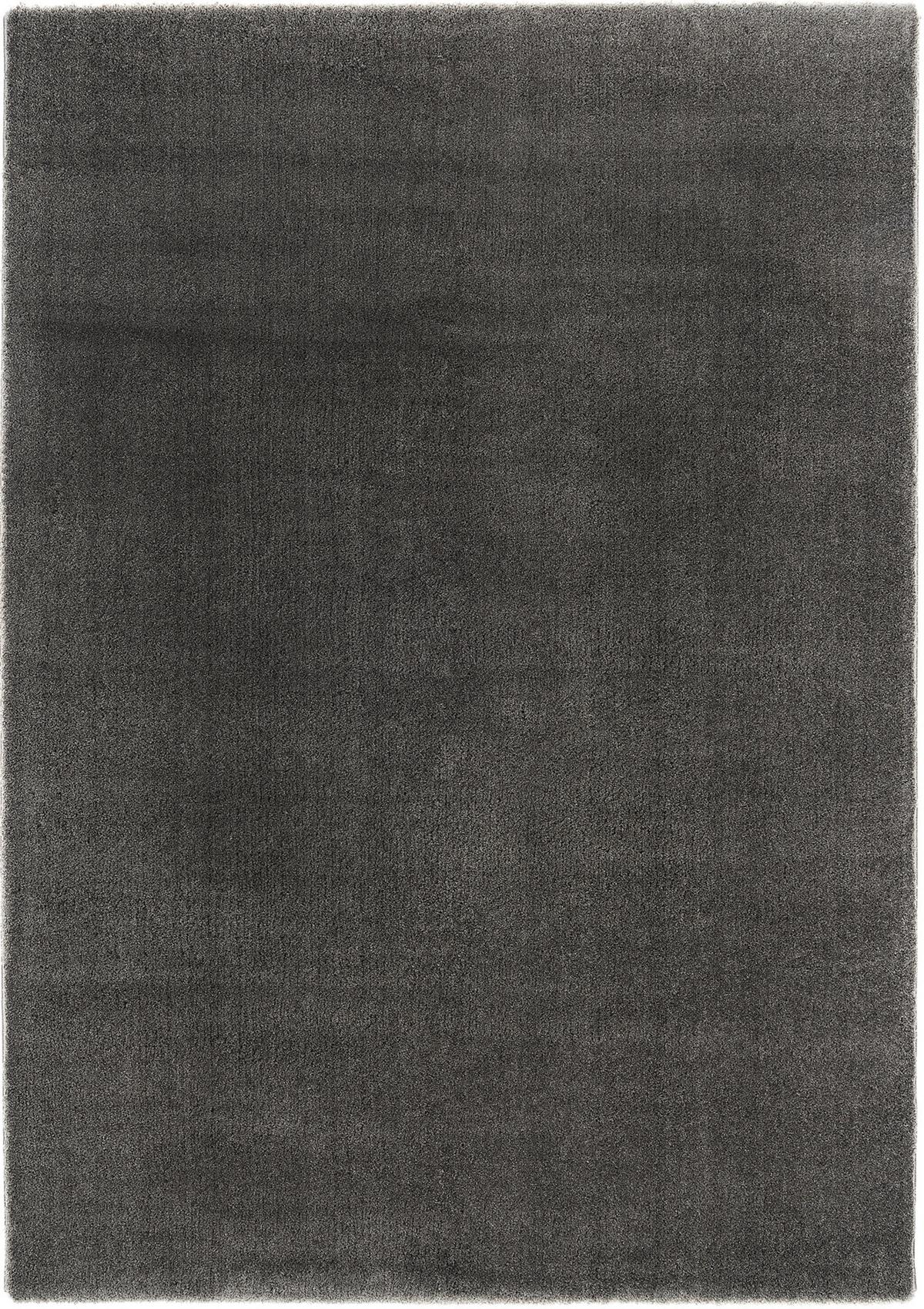 Webteppich Dunkelgrau Sunshine 200x200 Cm - Dunkelgrau, Basics, Textil (200/200cm) - Novel