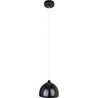 HÄNGELEUCHTE 8550139 ACORN I - Schwarz/Weiß, Design, Holz (17.5/90-140cm)