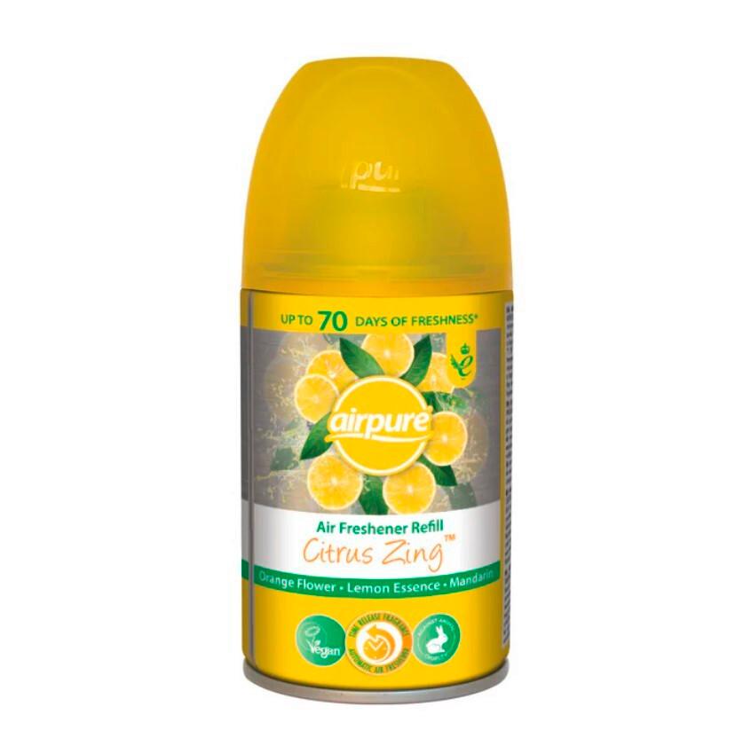Légfrissítő Utántöltő Air-O-Matic - műanyag/fém (250ml)