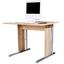 Schreibtisch Mindi - Eichefarben, MODERN, Holzwerkstoff/Kunststoff (100/72/70cm) Schreibtisch Mindi - Eichefarben, MODERN, Holzwerkstoff/Kunststoff (100/72/70cm)