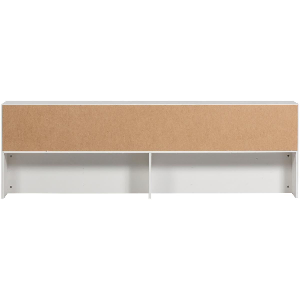 BODENBETT. Carter Weiß 90x200cm - Weiß, Basics, Holz (90/200cm) - MID.YOU