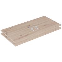 Einlegebodenset Basit - Eiche Artisan, KONVENTIONELL, Holzwerkstoff (95/1,6/45cm)