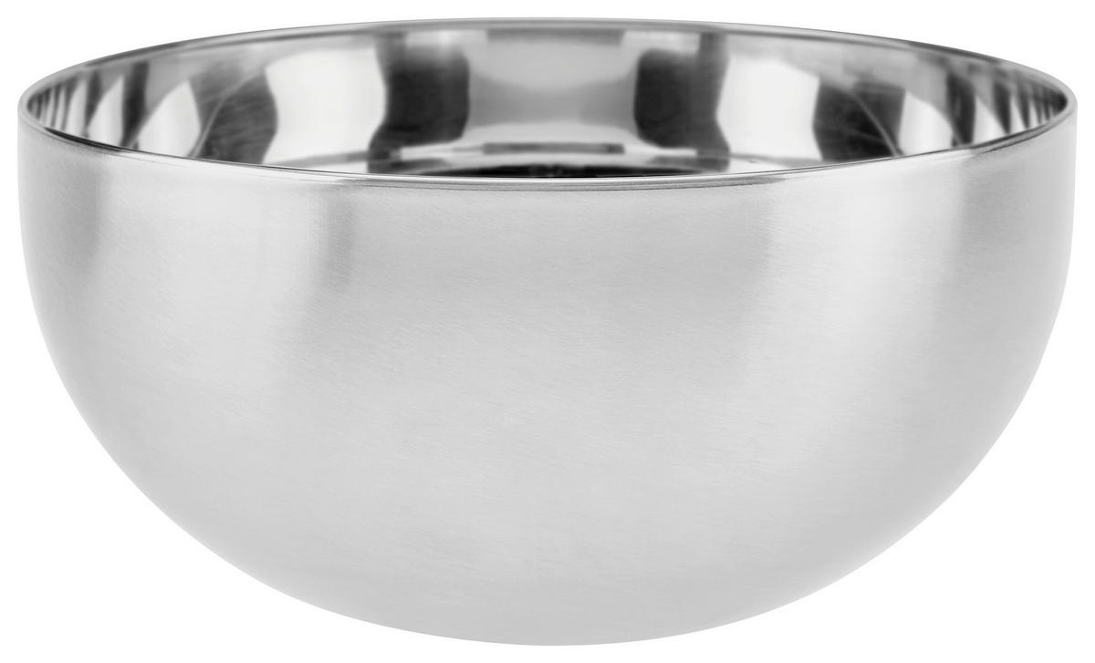 Edelstahlschüssel Enio Dxh: 23,5x11,5 Cm - Edelstahlfarben, MODERN, Metall (23,5/11,5cm) - Luca Bessoni