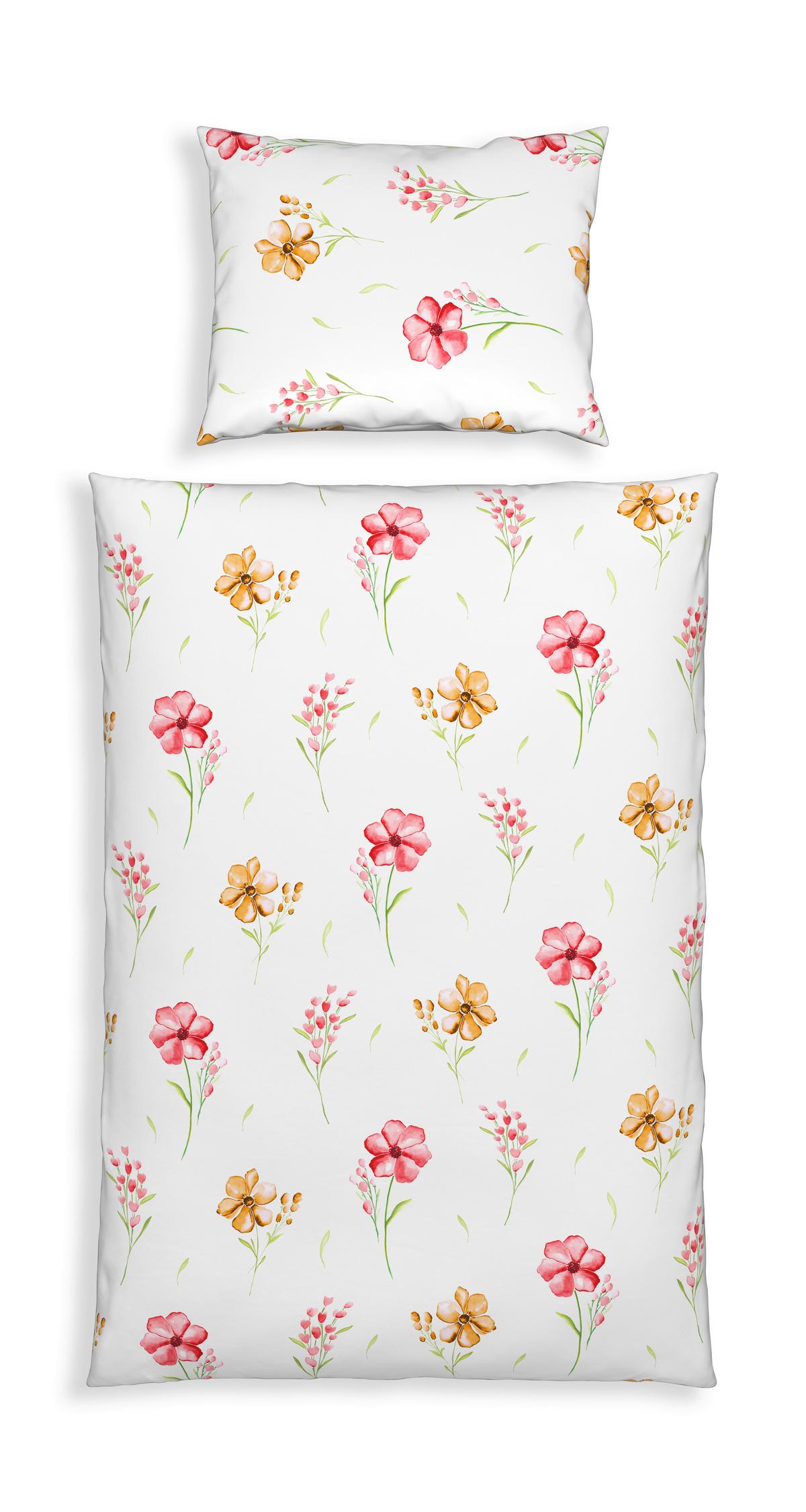 Seersucker Bettwäsche 140x200 cm Tamina Multicolor - Multicolor, MODERN, Textil (140/200cm) - Luca Bessoni