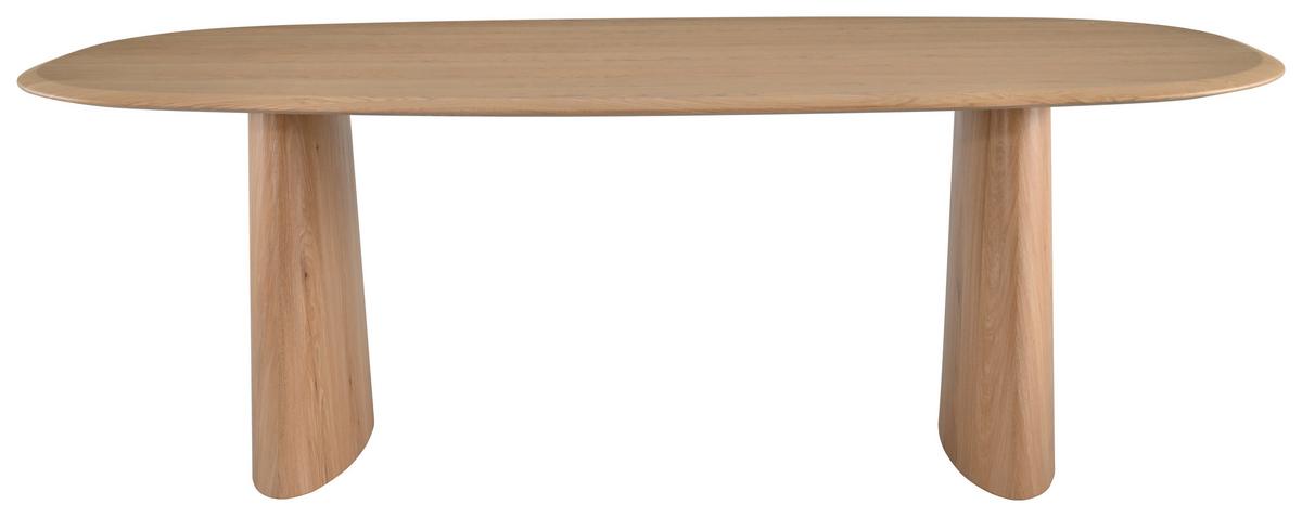 Esstisch Palma Naturfarben L: 220 cm - Naturfarben, MODERN, Holz/Holzwerkstoff (220/110/75cm) - MID.YOU