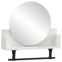 Wandregal Ella Weiß B: 59,8 - Beige/Weiß, Design, Holzwerkstoff (59,8/315/135cm) - MID.YOU