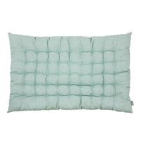 POLŠTÁŘ NA BOX DOBBY - tyrkysová, textil (60/100/7cm)