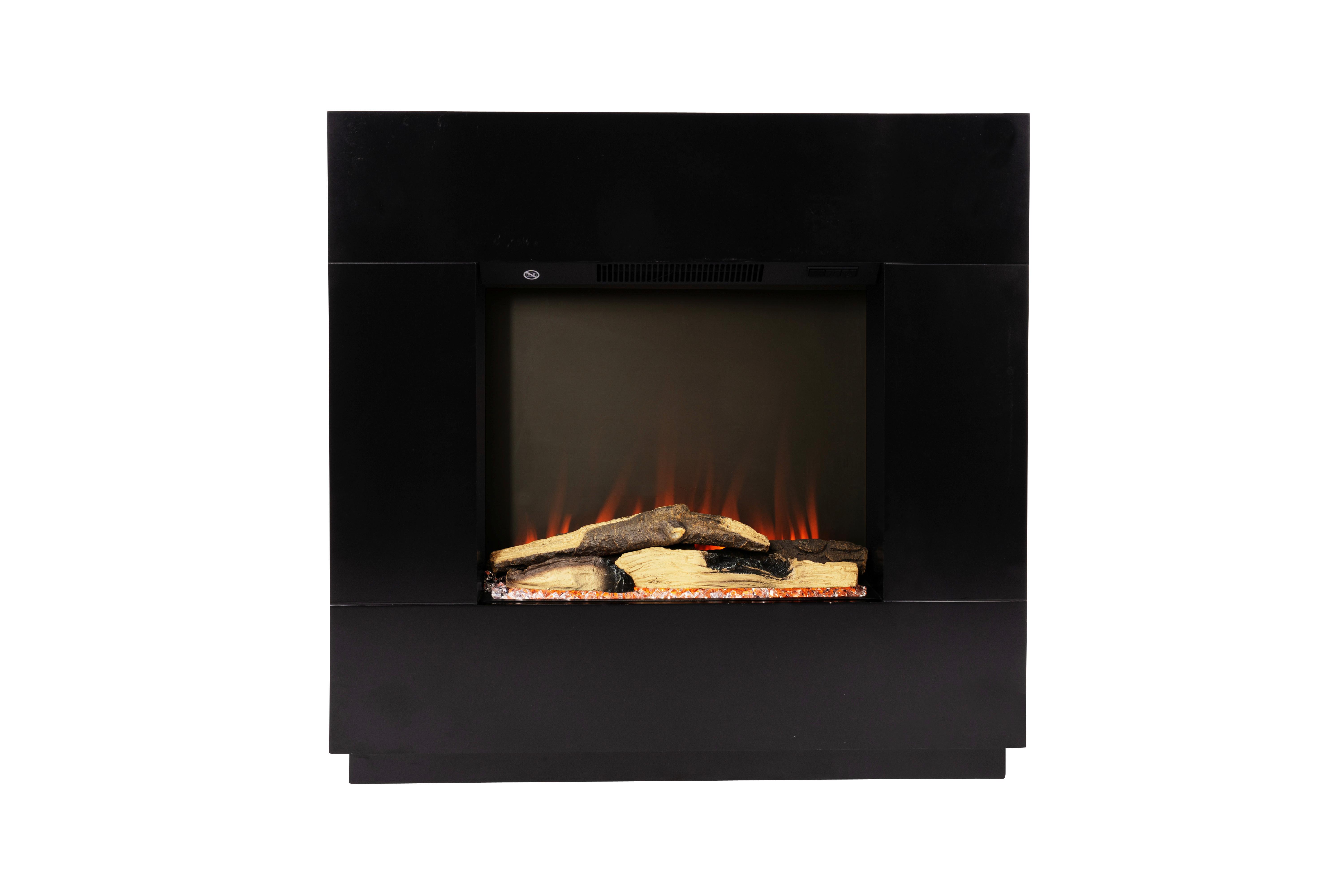 Elektrokamin Bg00752-4 - Schwarz, Basics, Holzwerkstoff (80/76/26cm)