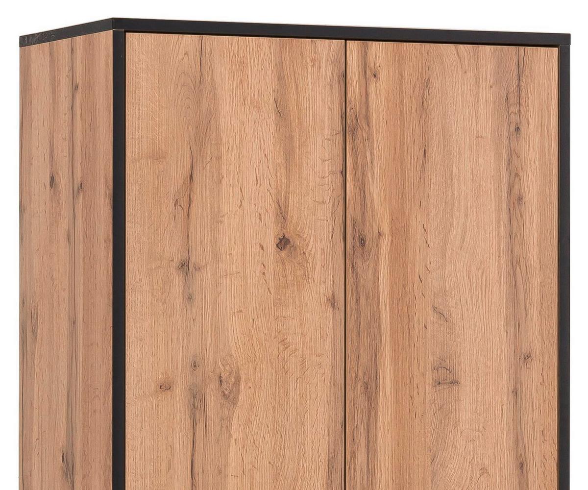 Aktenschrank Serie Eiche Dekor B: 65,2 cm - Eichefarben, KONVENTIONELL, Holzwerkstoff (65,2/194,2/39cm) - MID.YOU