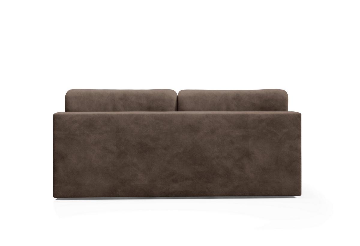 Schlafsofa Maron Braun B: 219cm - Schwarz/Braun, Design, Textil (219/94/110cm) - Livetastic