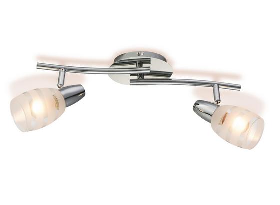 Strahler Dija - Klar/Chromfarben, KONVENTIONELL, Glas/Metall (40,5/17,5/19cm) - Ombra Strahler Dija - Klar/Chromfarben, KONVENTIONELL, Glas/Metall (40,5/17,5/19cm) - Ombra