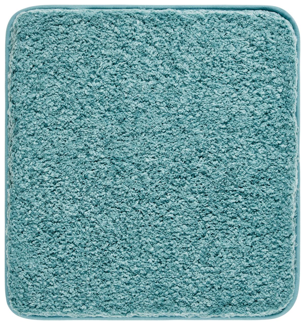 Wc-vorleger Chiara - Blau, MODERN, Textil (45/50cm) - Luca Bessoni