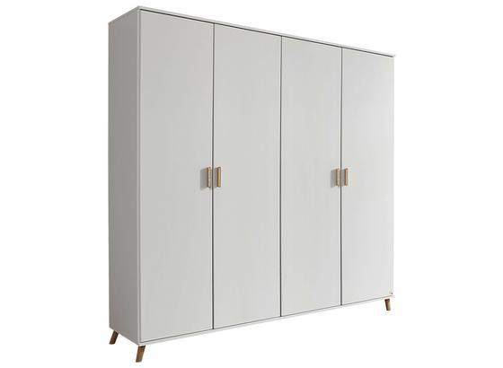 Skriňa Falun - biela, Moderný, kompozitné drevo (182/203/53cm) Skriňa Falun - biela, Moderný, kompozitné drevo (182/203/53cm)