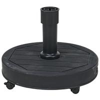 Schirmständer Kunststoff/Beton für DM 48,5 cm Herbert - Schwarz, Basics, Kunststoff (48,5cm)