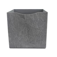 Skládací krabice BETTY - šedá, Konvenční, kompozitní dřevo/textil (33/33/32cm) - Mömax