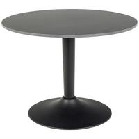 Kisasztal Malta - fekete, Design, fém/kerámia (60/45cm) - Livetastic