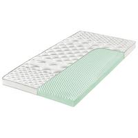 Topper Big Komfort 180x200 cm H2 Polyurethanschaumkern - Weiß, Basics, Textil (180/200cm) - FAN