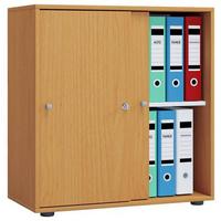 Aktenschrank versperrbar Lona Buche Dekor B: 70 cm - Buchefarben, Basics, Holzwerkstoff (70/74/37cm) - MID.YOU