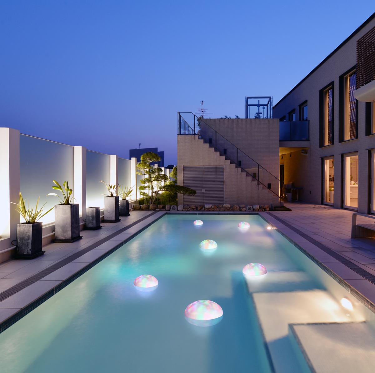 Solarleuchte Weiß 3xled H: 32,8 cm - Schwarz/Weiß, MODERN, Kunststoff (32/32,8cm)