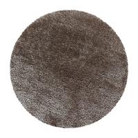 Koberec s vysokým vlasom BRILLIANT 120cm - sivohnedá, Basics, textil (120cm)