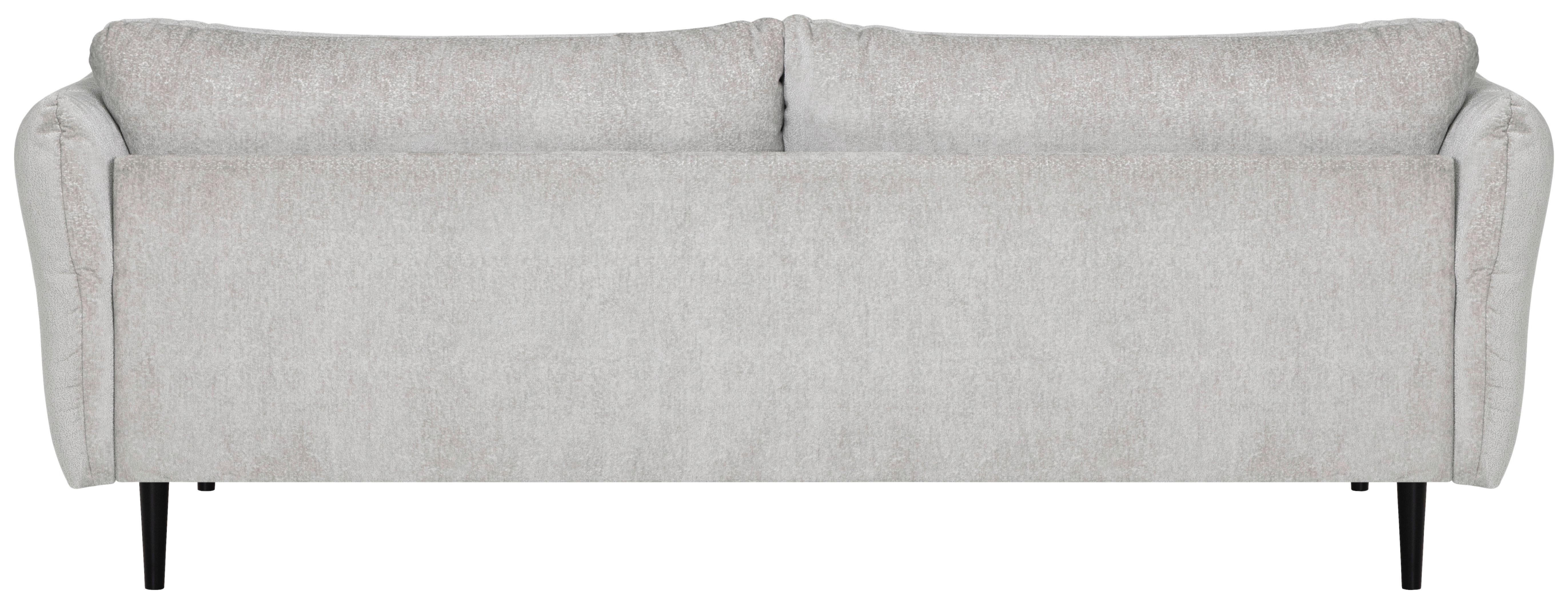 2,5-Sitzer Hellgrau Ortona Flexibelle B: 252 cm - Hellgrau/Schwarz, KONVENTIONELL, Textil (252/82/99cm) - MID.YOU