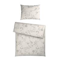 POSTEĽNÁ BIELIZEŇ NATURE ROMY - sivá/biela, textil (140/200cm) - Mömax