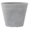 Pflanzentopf Grau D: 58 cm - Grau, Basics, Kunststoff (58/48cm) - Siena Garden