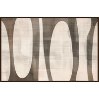Obraz na plátně LOTTA, 60x90cm - tmavě hnědá/černá, Moderní, kompozitní dřevo/textil (60/90cm) - Premium Living
