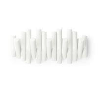 NÁSTENNÝ VEŠIAK PICKET - biela, Konventionell, kov/drevo (40/5/18cm) - Umbra