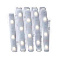 LED-Streifen Farbwechsler L: 1,5 m Fernbedienung, dimmbar - Silberfarben, Basics, Kunststoff (151/0,3cm) - Paulmann