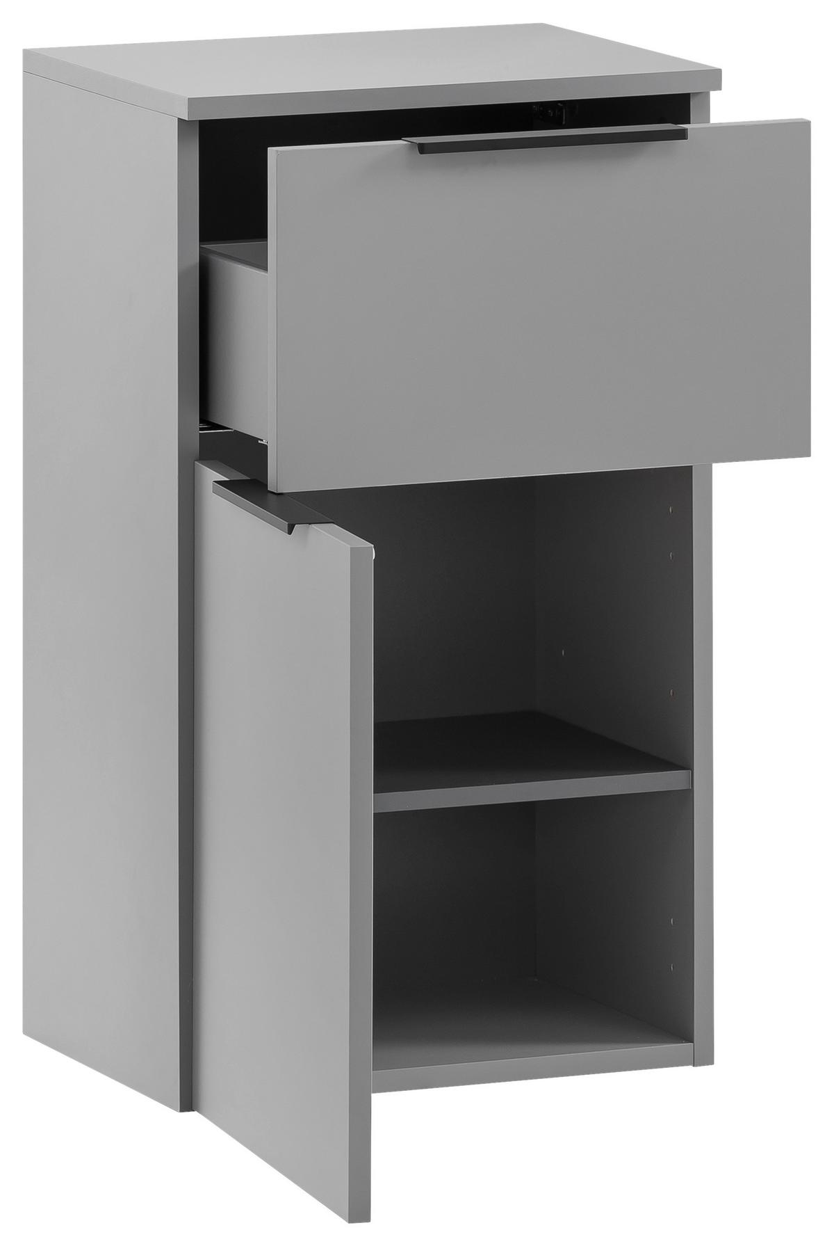 Unterschrank Alessio Bxh 40,3/70 Cm Grau - Platinfarben/Grau, MODERN, Holzwerkstoff (40,3/70/32cm) - MID.YOU