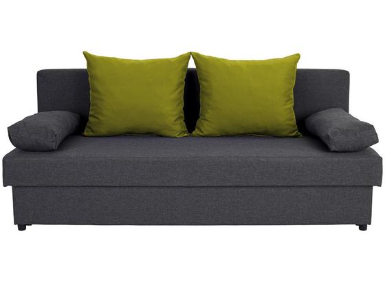 Pohovka S Rozkladom Neo *cenový Trhák* - limetková/tmavosivá, Basics, textil (190/75/82cm) Pohovka S Rozkladom Neo *cenový Trhák* - limetková/tmavosivá, Basics, textil (190/75/82cm)