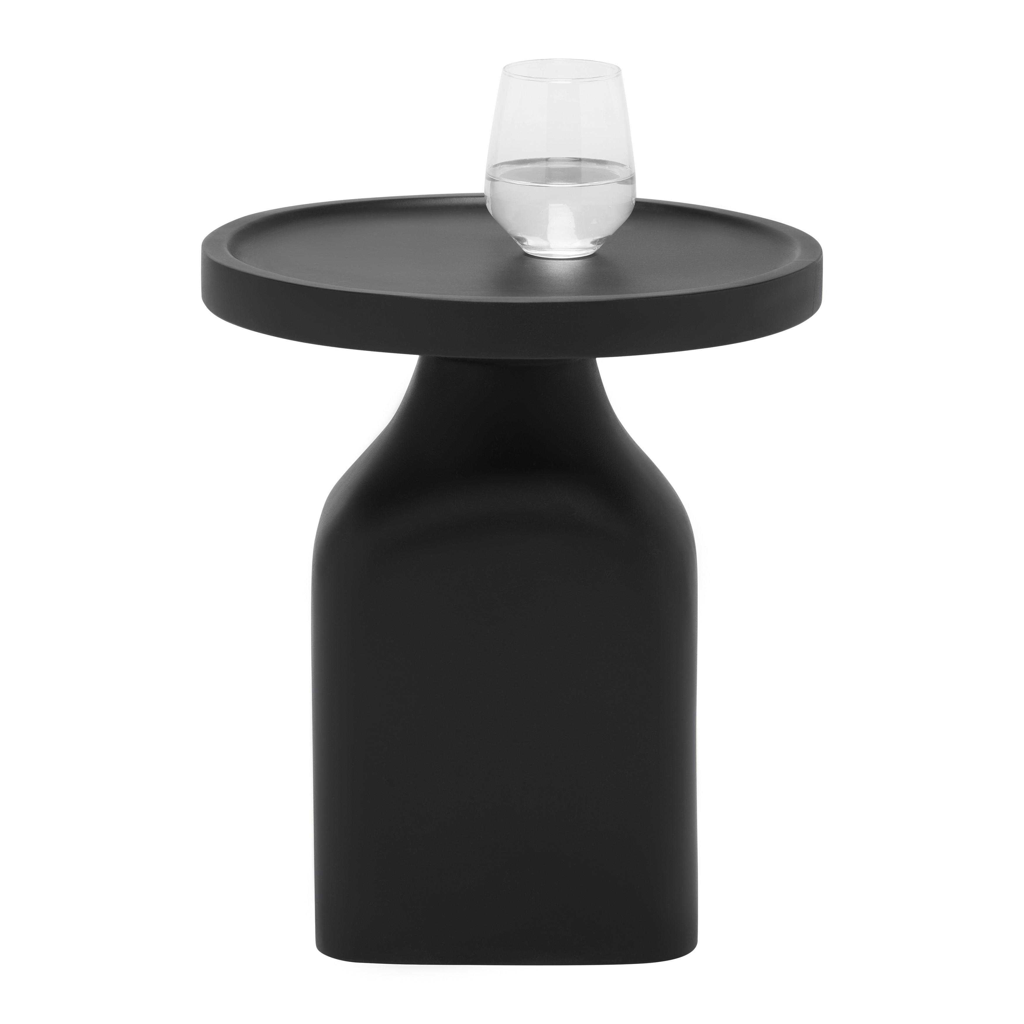 Príručný stolík NOIR, š. 35cm - čierna, Modern, drevo (35/40/35cm) - Premium Living