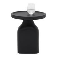 Príručný stolík NOIR, š. 35cm - čierna, Modern, drevo (35/40/35cm) - Premium Living