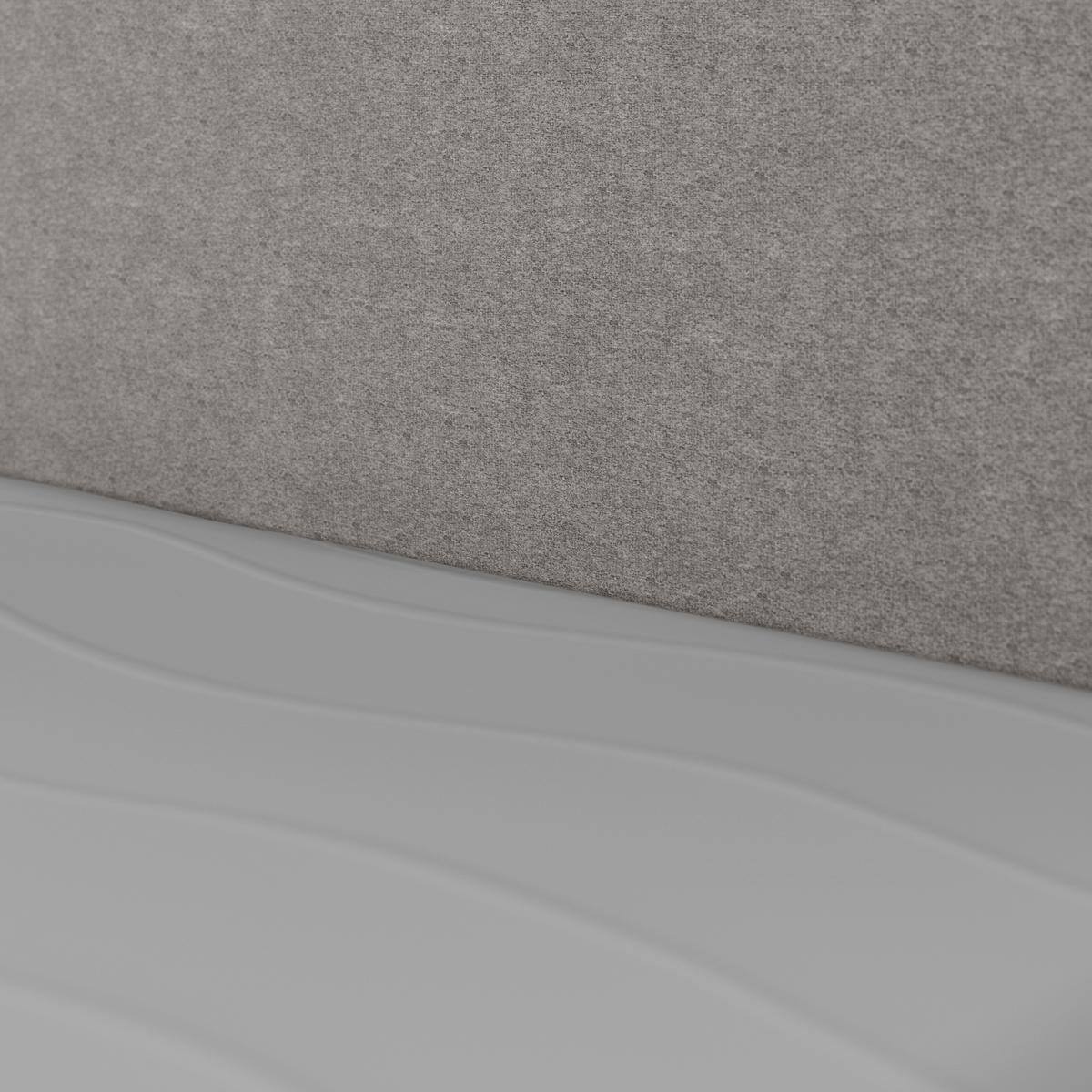 Boxspringbett Verona 180x200 cm Silberfarben - Silberfarben/Schwarz, MODERN, Karton/Holzwerkstoff (180/200cm) - MID.YOU