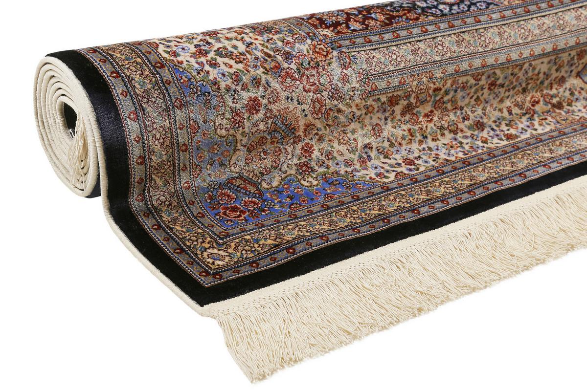 Webteppich, 80x140 cm Täbriz - Blau/Beige, LIFESTYLE, Textil (80/140cm) - WECON HOME