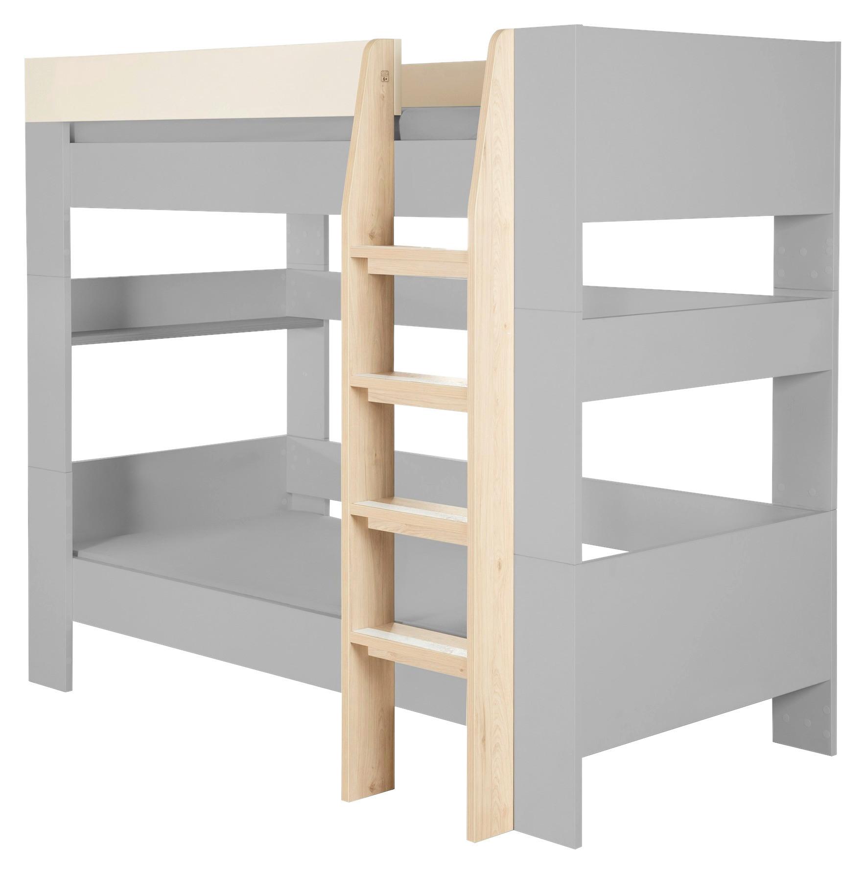 Umbaubett Flexi Grow Lang Kashmir - Kaschmir, KONVENTIONELL, Holzwerkstoff (206,5/179/113,5cm) - Roba