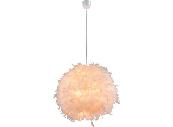 Hängeleuchte mit Federn - KONVENTIONELL, Kunststoff/Weitere Naturmaterialien (45/120cm) Hängeleuchte mit Federn - KONVENTIONELL, Kunststoff/Weitere Naturmaterialien (45/120cm)