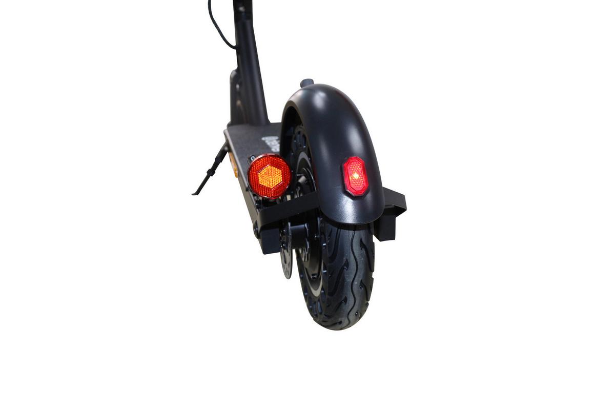 Elektroscooter Denver - Schwarz, LIFESTYLE, Kunststoff (43,5/115/106,5cm)