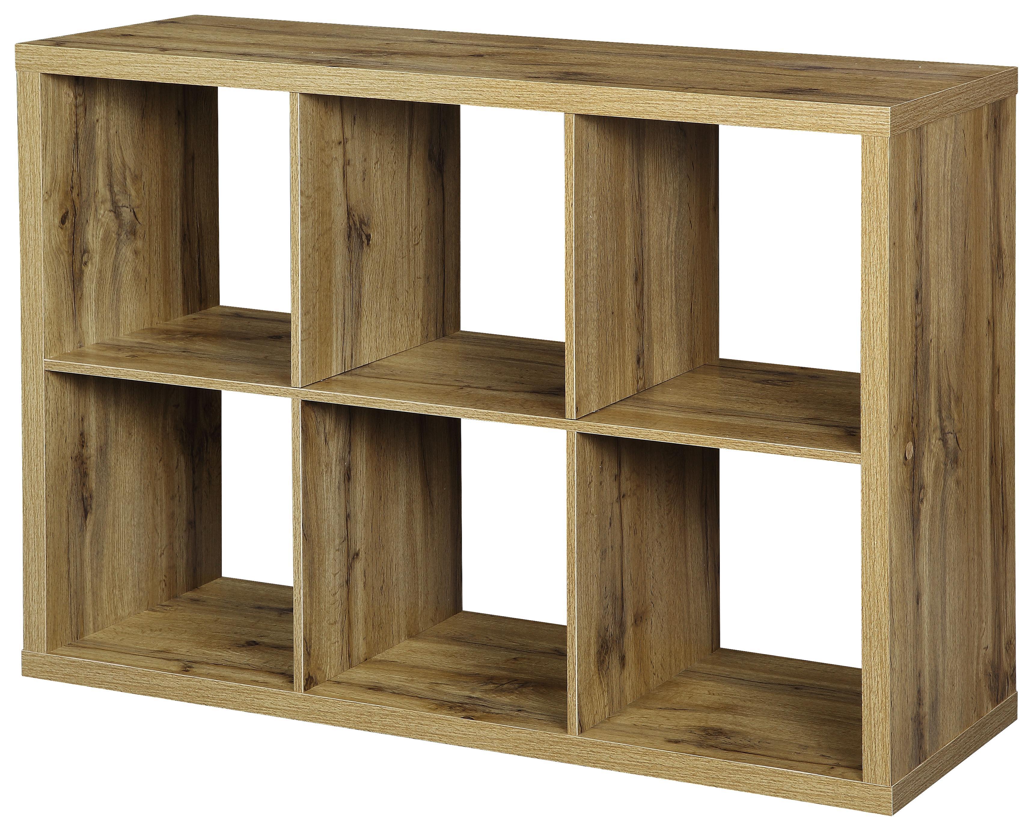 Regal Samy 2 - Eichefarben, MODERN, Holzwerkstoff (112/76/37cm)